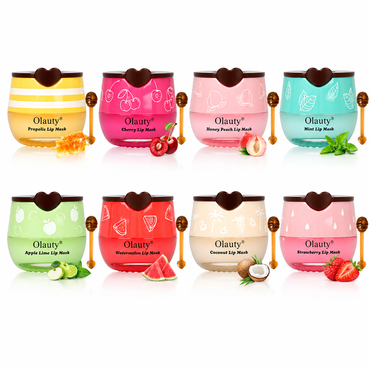 Bee Honey Pot Lip Balm — 8 Balm Collection